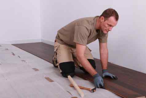 How to lay independently laminate
