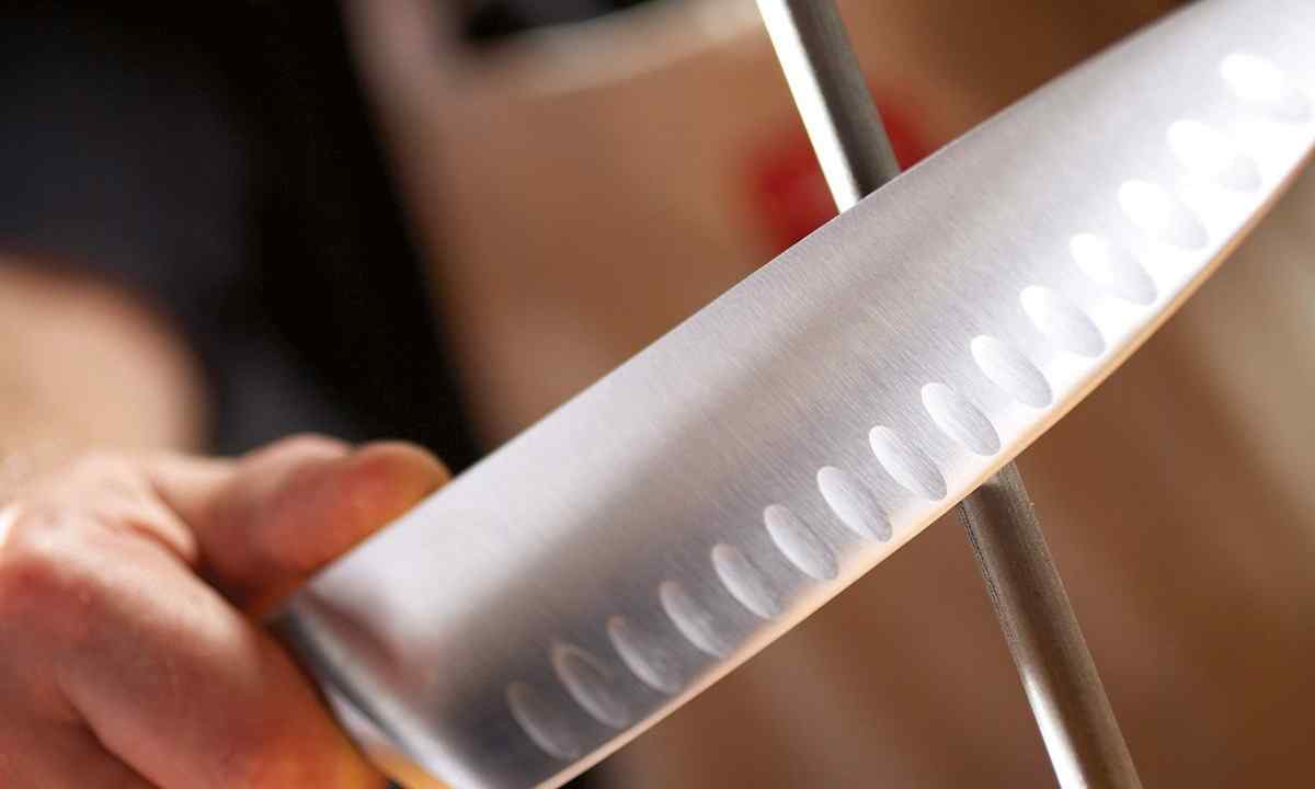 How to sharpen knives