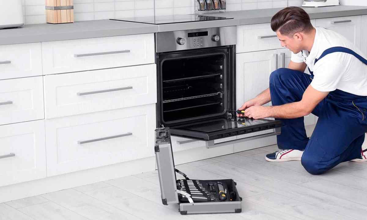 How to disassemble the oven