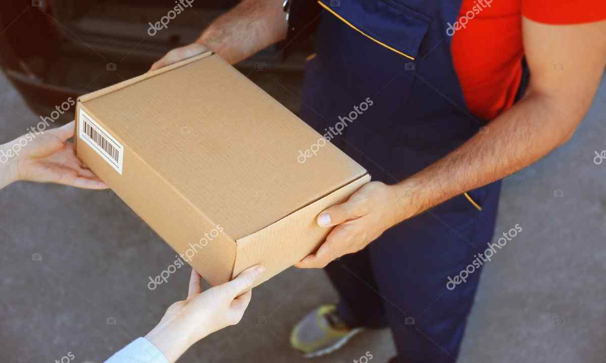 How to equip the parcel