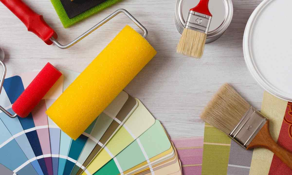 How to choose paint for wall-paper