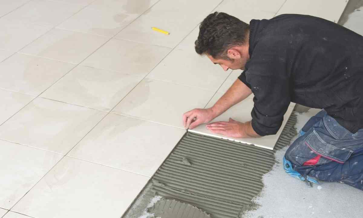 How to replace one tile on floor