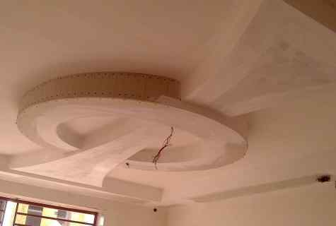 How to make ceiling of gypsum cardboard