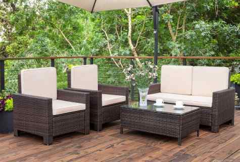 How to choose wicker furniture for giving