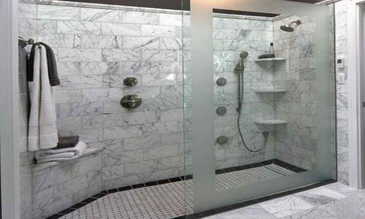 How to construct shower