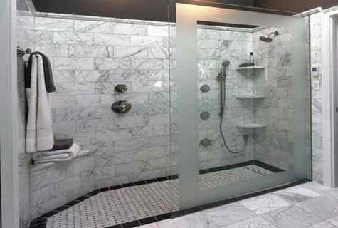 How to construct shower