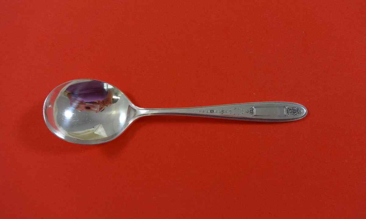 How to clean German silver spoons