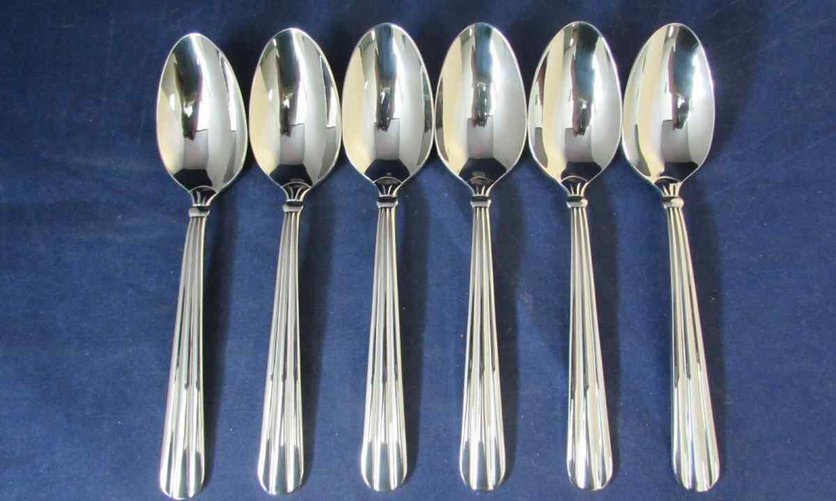 How to clean spoons from stainless steel