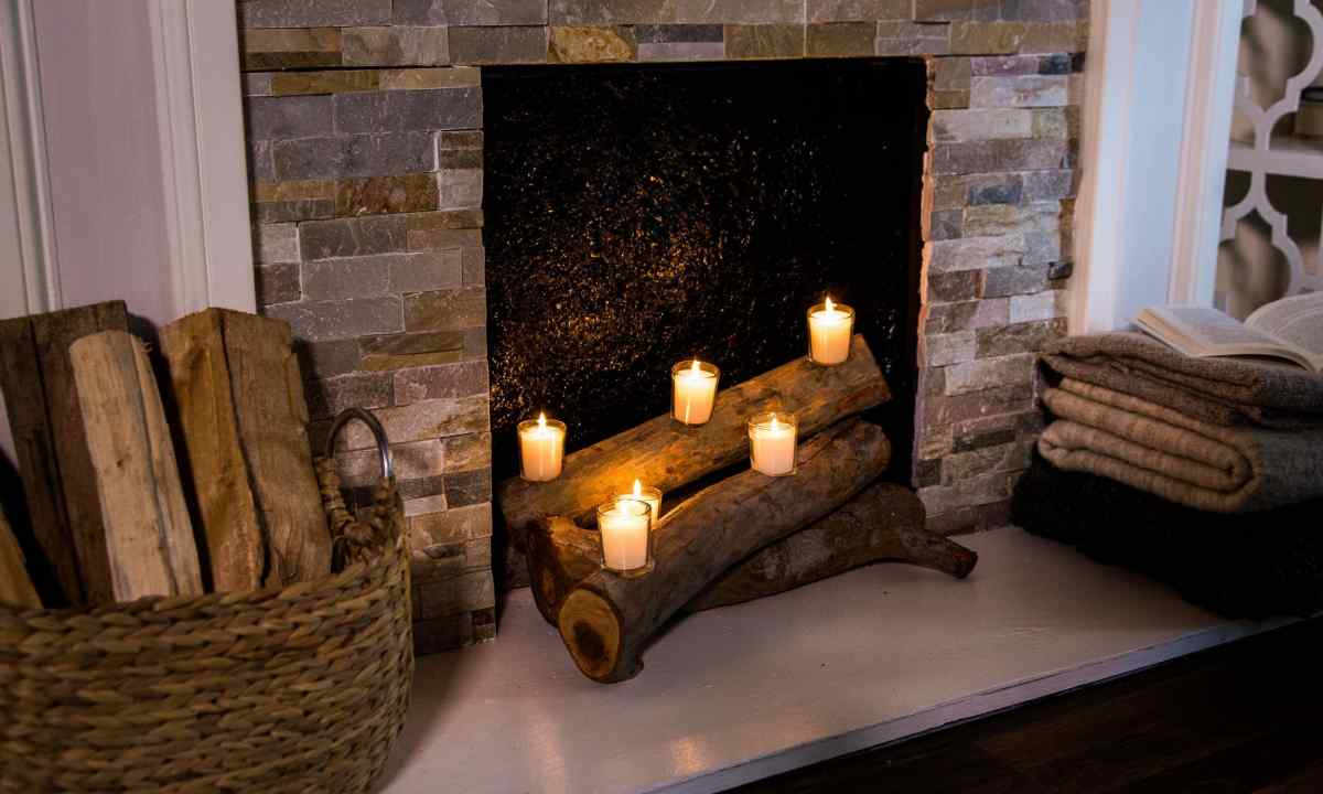How to make decorative fireplace?
