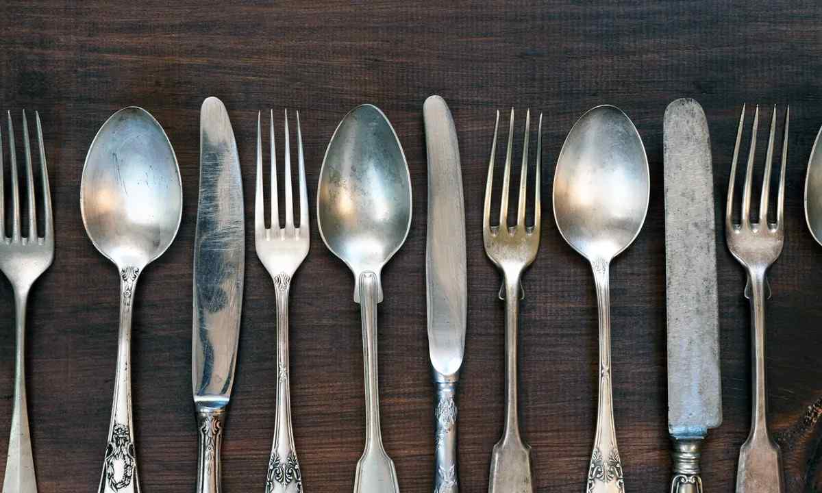 How to clean German silver ware