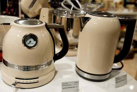 The electric kettle from ceramics