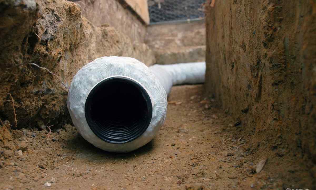 How to make correctly drainage