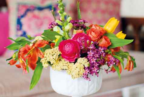 How to decorate the site with flowers