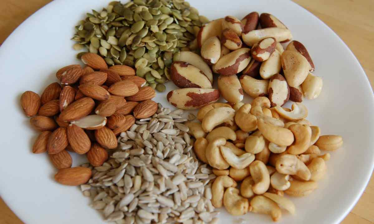 How to couch nuts from seeds
