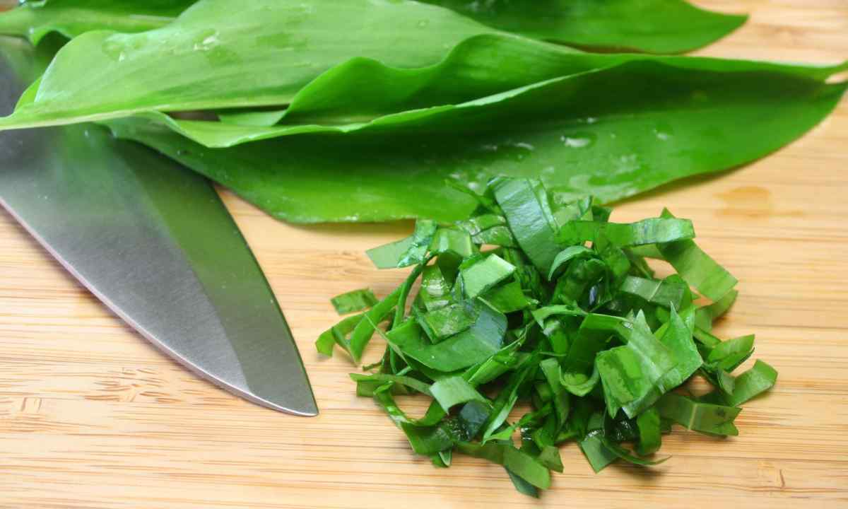 How to put ramson