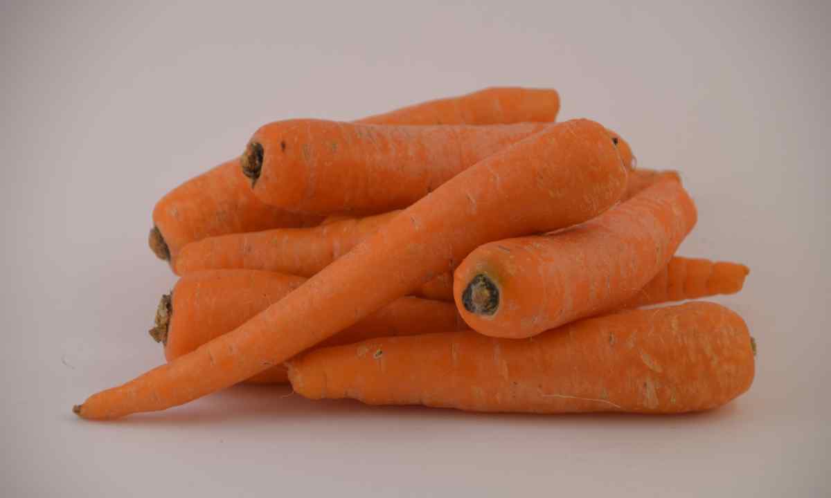 How to keep carrots in the winter