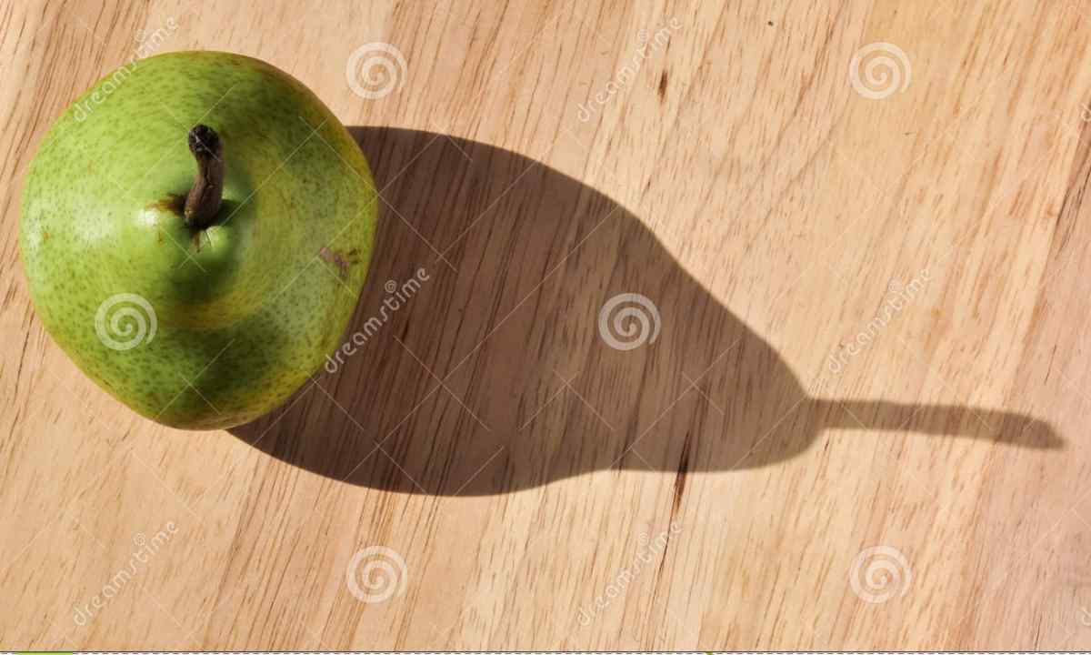As it is correct to cut pear