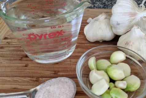 As it is correct to water garlic
