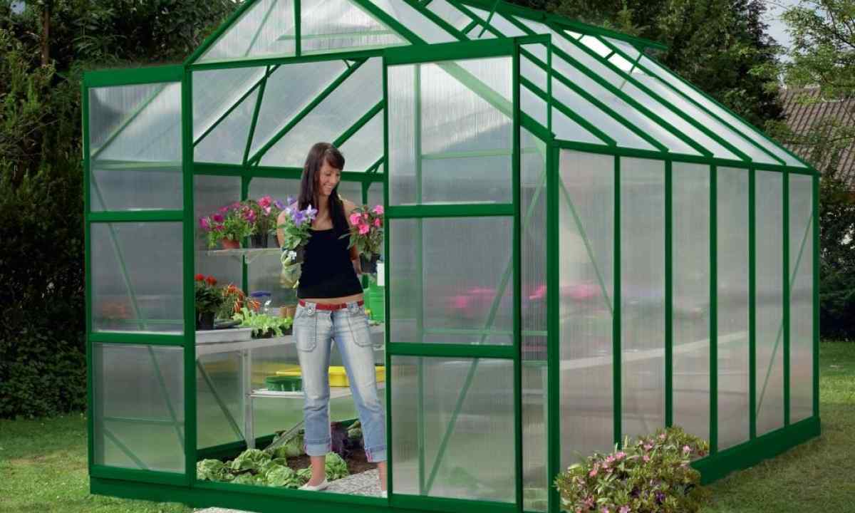 The greenhouse from pipes: two checked assembly options
