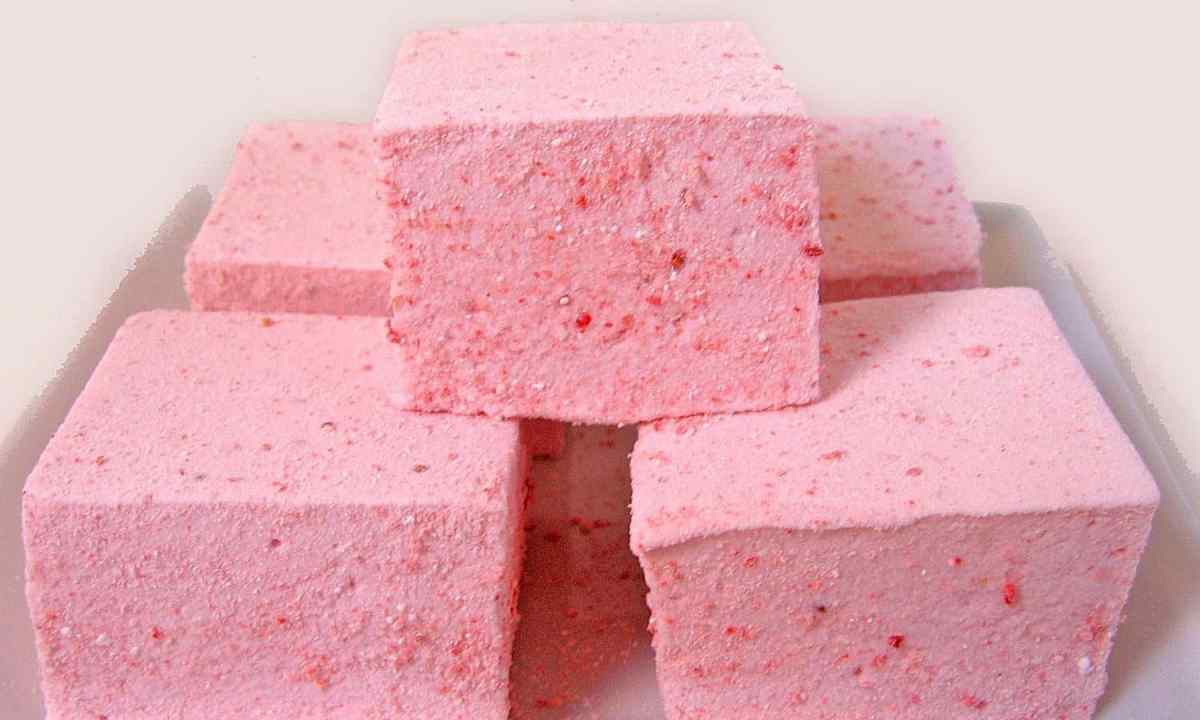 Marshmallows strawberry: grade of berries as a hobby and business