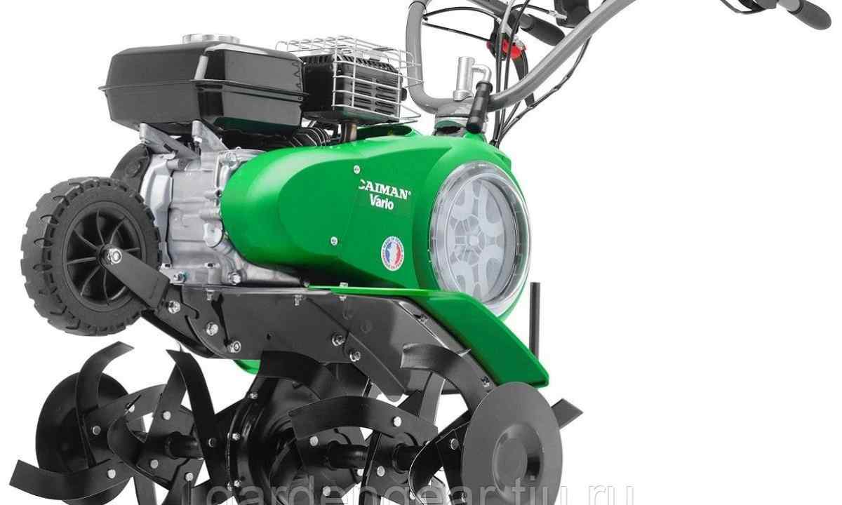 We select cultivator model