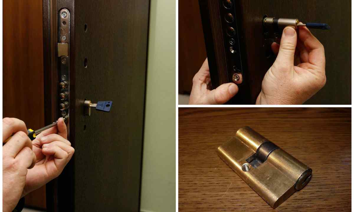 How to open the hinged coded lock