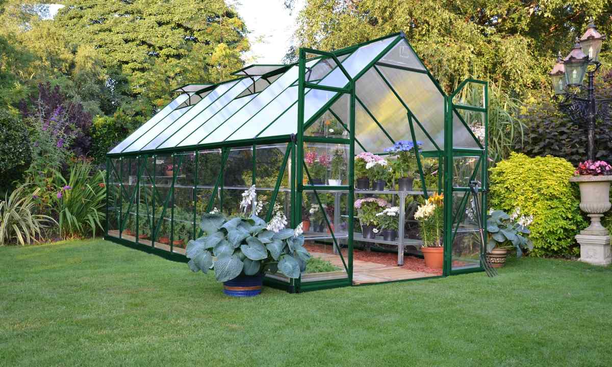 The greenhouse on Mitlaydera the hands: construction features and advantages of use