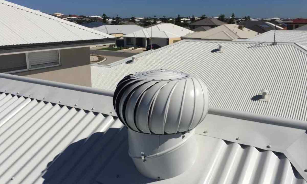 How to bring pipe to roof
