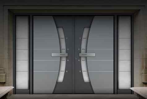 How to establish flat metal door