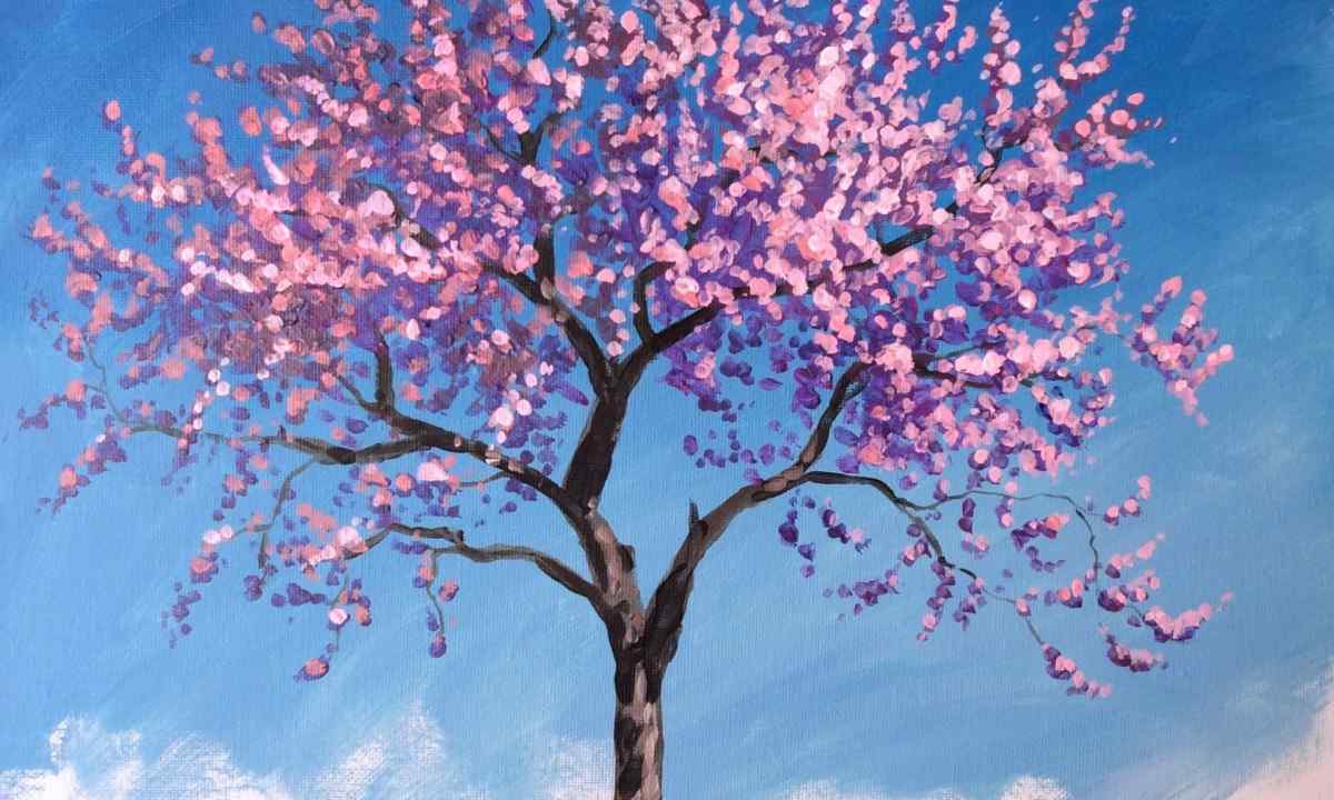 How to learn to paint tree