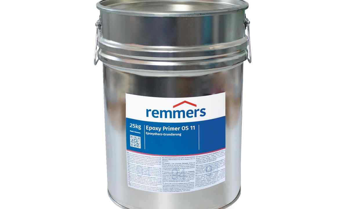 Epoxy primer: assignment and use of structure