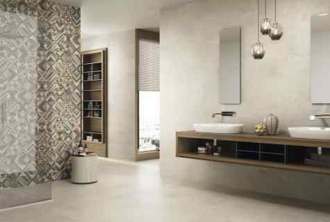 Choice of tile: ceramics or integral and sand