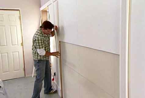 How to glue wall panels