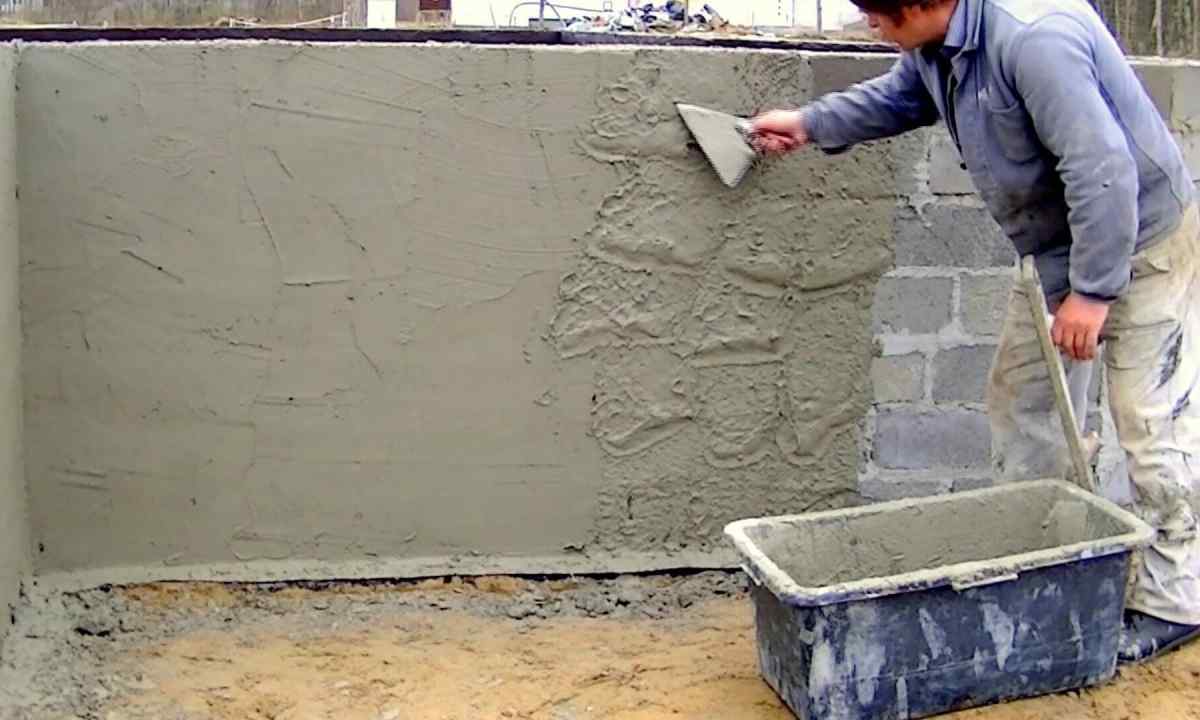 How to use cement