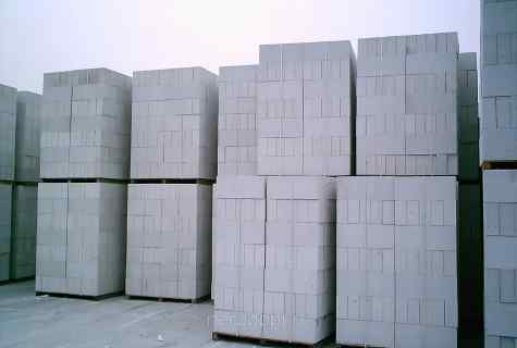 How to warm foam concrete blocks