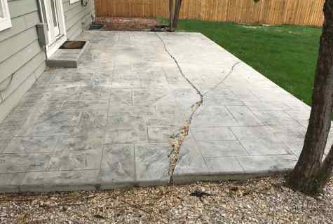 How to make paving slabs of concrete