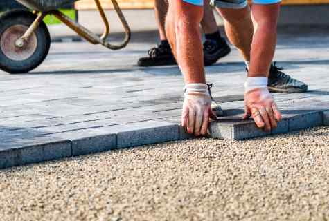 How to make paving slabs in house conditions