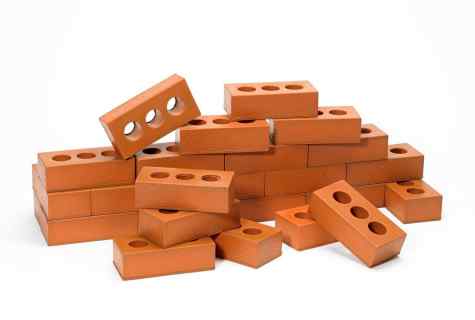 Types and sizes of bricks