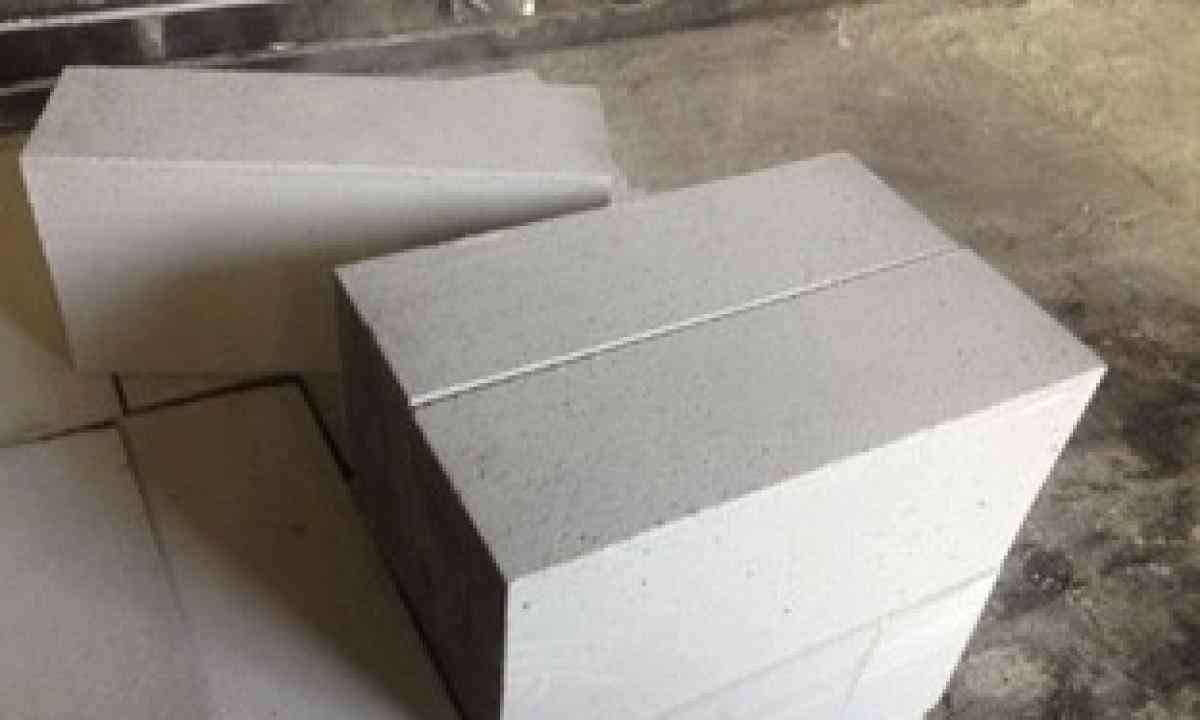 ""Turnkey"" construction of houses from foam concrete block