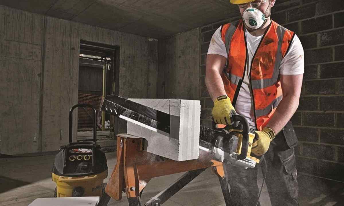 Power saw for gas concrete: how to choose