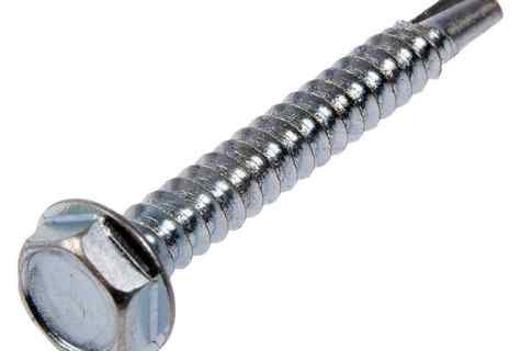 How to turn off the self-tapping screw