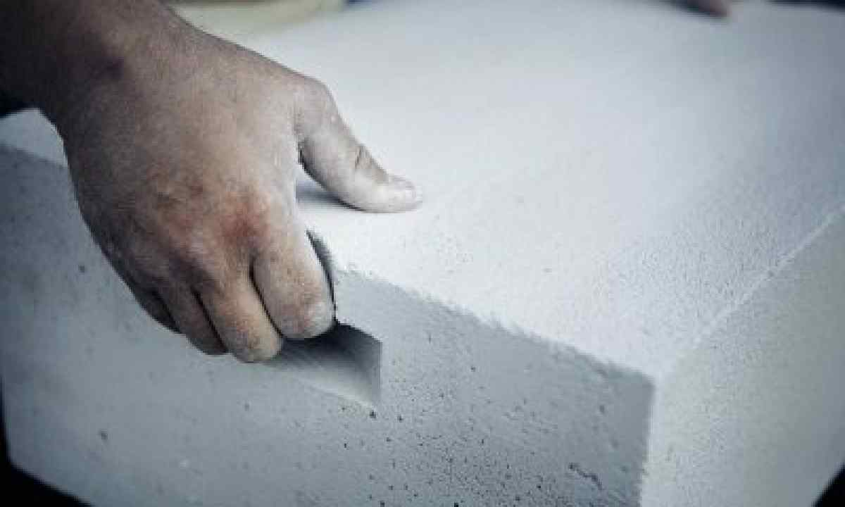 How to make foam concrete