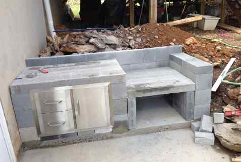 How to build the dacha of foam concrete blocks