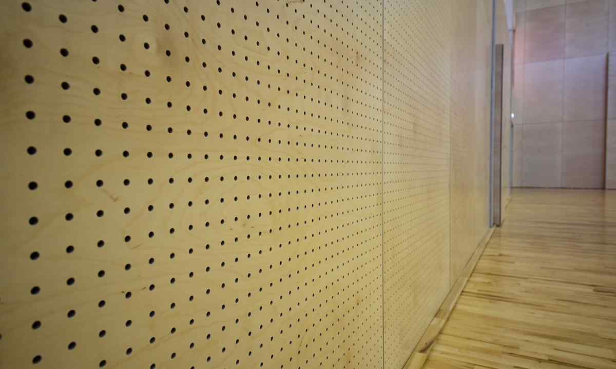 Perforated panels – finishing material of new generation