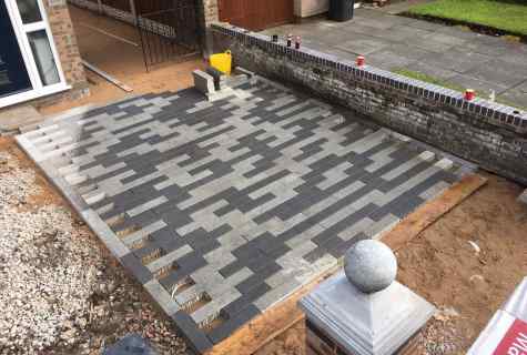 Types of paving slabs
