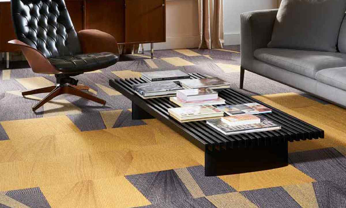 Tiled carpet: commercial and household coverings