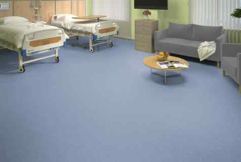 PVC linoleum: durable floor covering of economy class