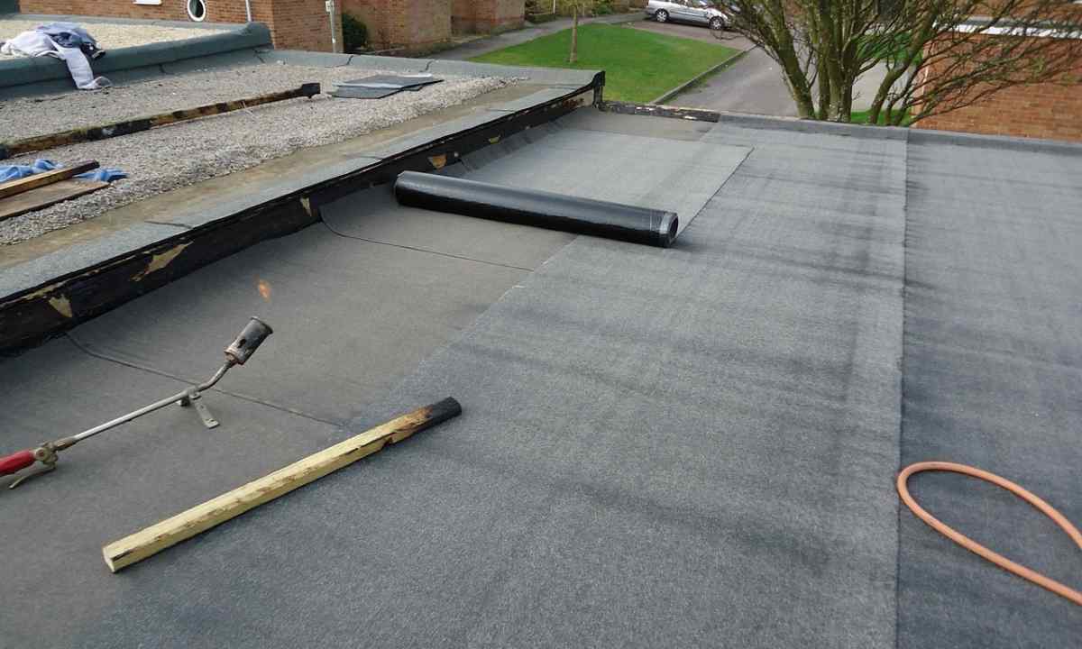 Roofing tar: types and application