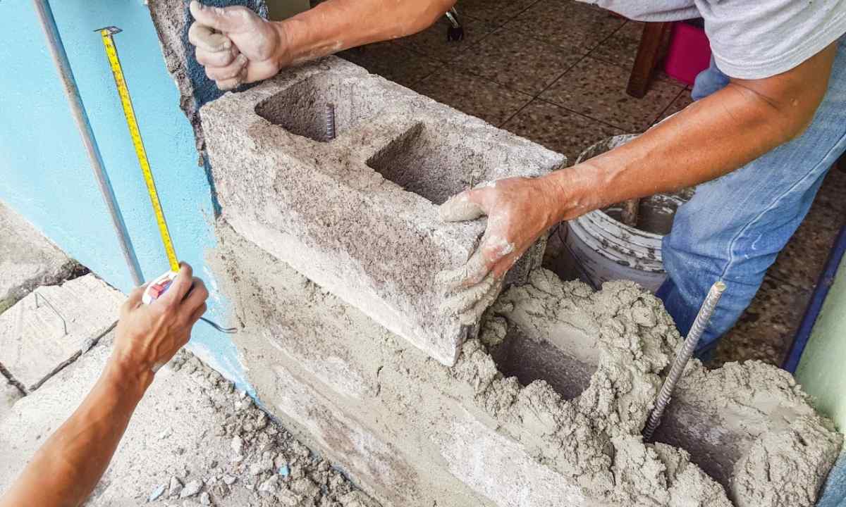 How to build the house of foam mortar