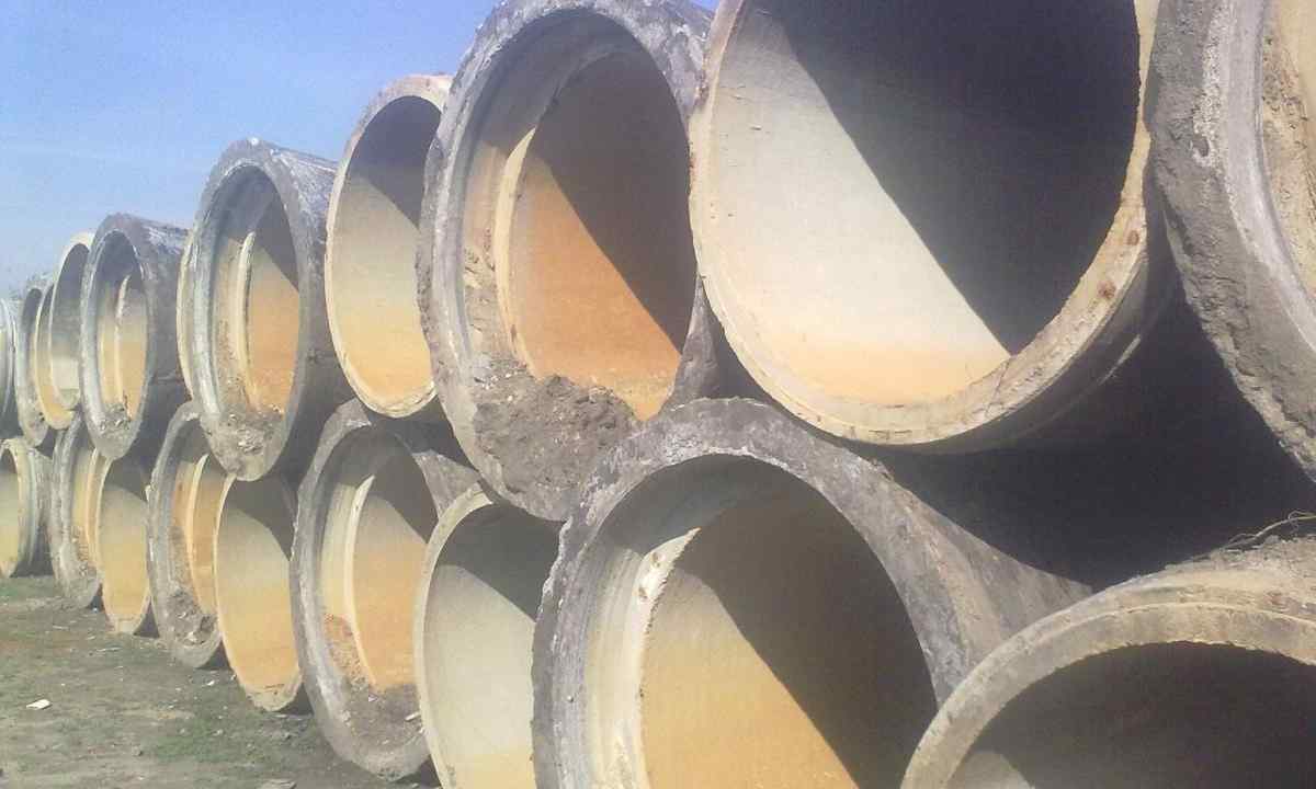 Asbestos-cement pipes: types, application